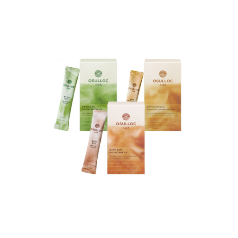 Coffret OSULLOC Trio Milk Tea 30 sticks