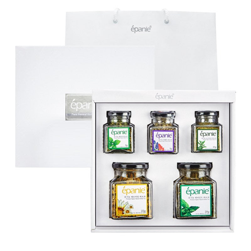 Coffret infusions biologiques Epani 5 variétés