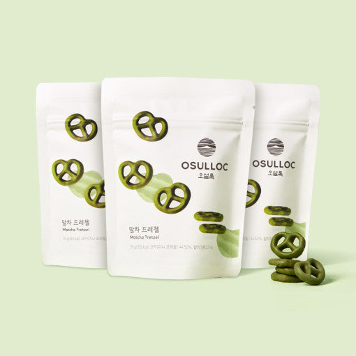 OSULLOC Matcha Pretzel Premium 70g | Maison Boseong
