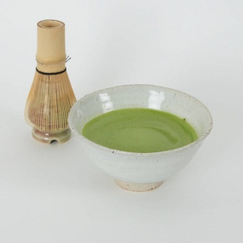Orteas Matcha Cérémonial Bio Jeju tasse et chasen