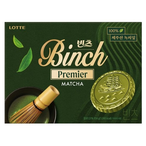 Lotte Wellfood Binz Premier Matcha, 204g