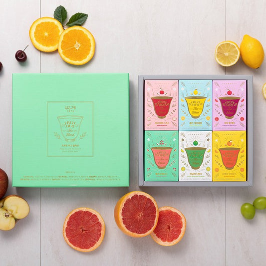 Fruit Hug Collection, les six saveurs