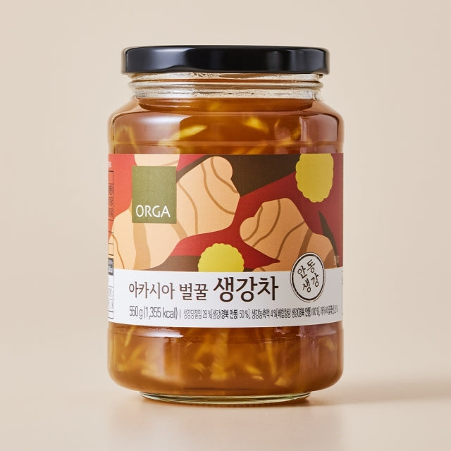 ORGA Thé Gingembre au Miel d'Acacia 550g