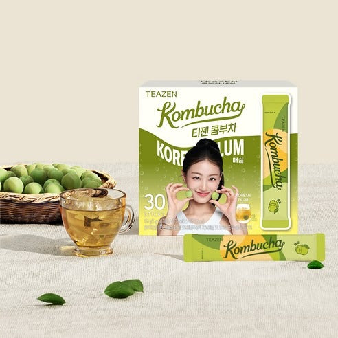 Teazen Kombucha Prune Coréenne 30 Sticks