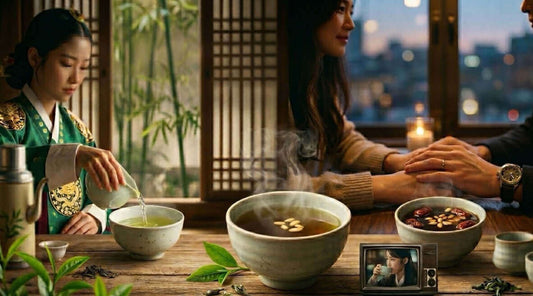 Le thé coréen dans les K-dramas