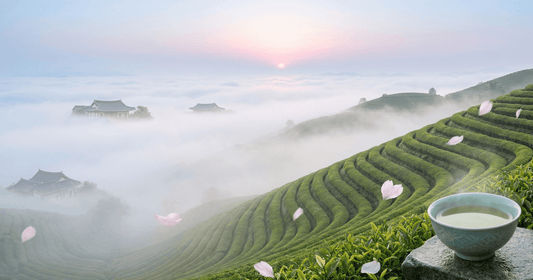 Coffret cadeau Prestige Illohyang Osulloc et dégustation de thé vert Ujeon Corée