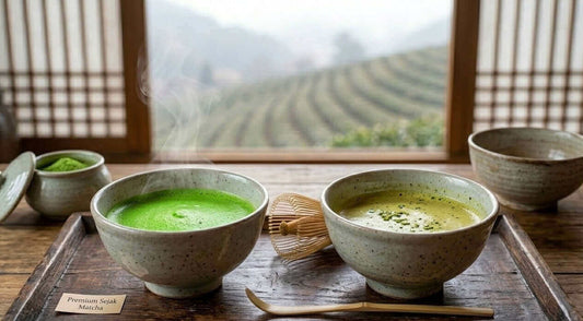 Comment bien choisir son Matcha : deux bols de matcha