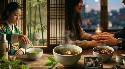 Le thé coréen dans les K-dramas