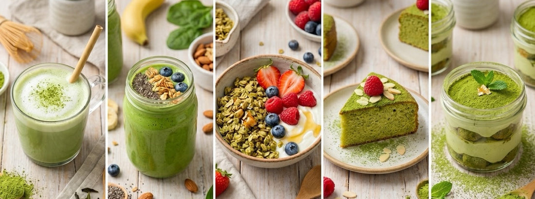 5 Recettes au Matcha Coréen