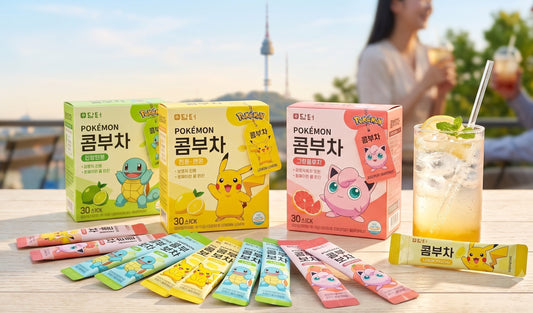 Pokémon Kombucha Damtuh : quand le kombucha coréen rencontre l'univers Pokémon
