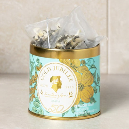 Sachets triangulaires Gold Jubilee Acacia et Jasmin