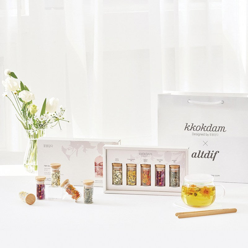 Détail du coffret Kkokdam Lovely