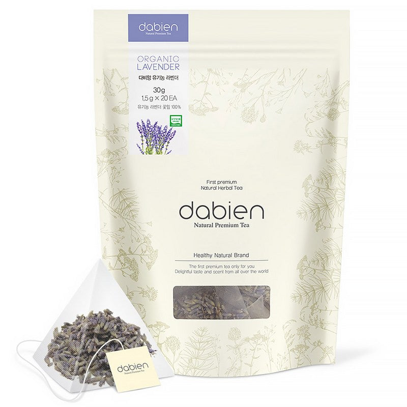 Infusion lavande bio Dabien, sachet de 20 pyramides