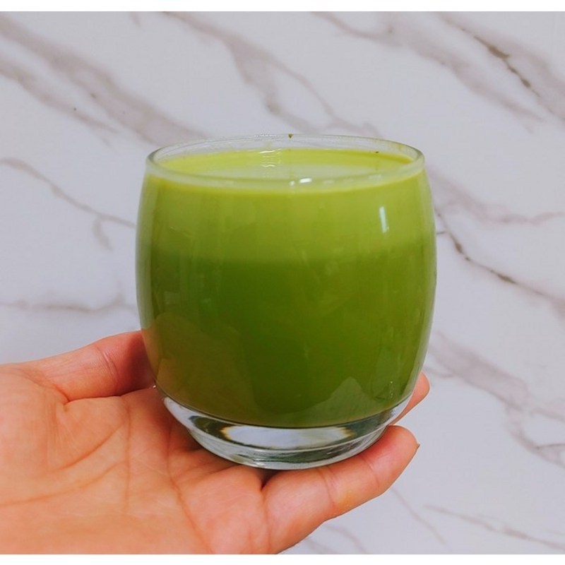 Latte coréen soja et matcha en poudre