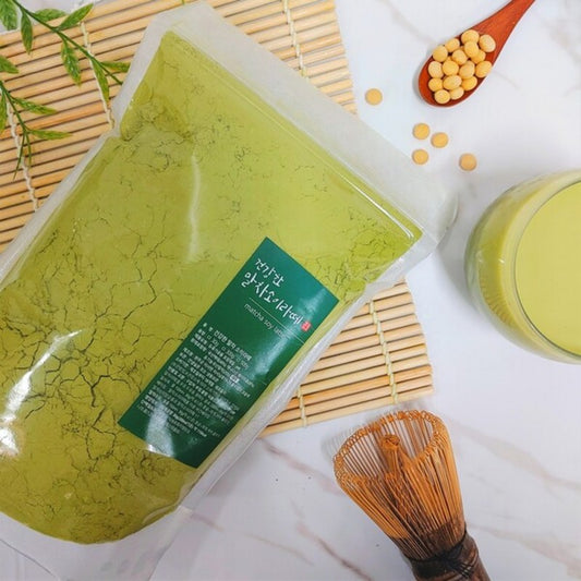 Kkosubne Matcha Soy Latte poudre de soja et matcha vegan 300g