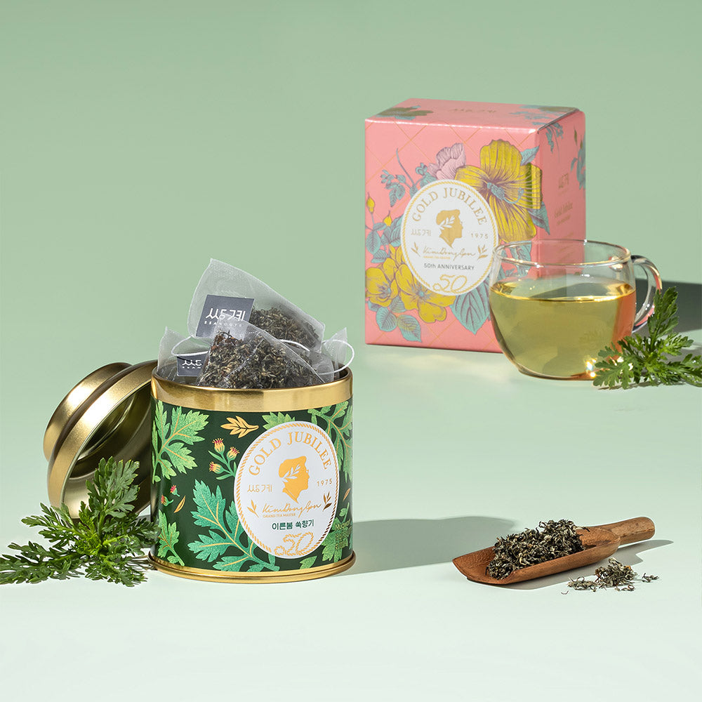 Armoise Ssuk avec sachet triangulaire et tasse