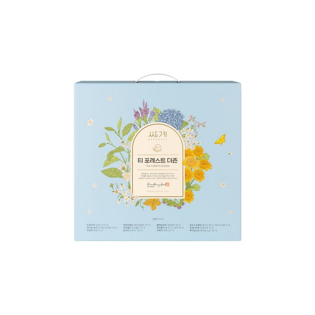 Coffret Tea Forest, intérieur