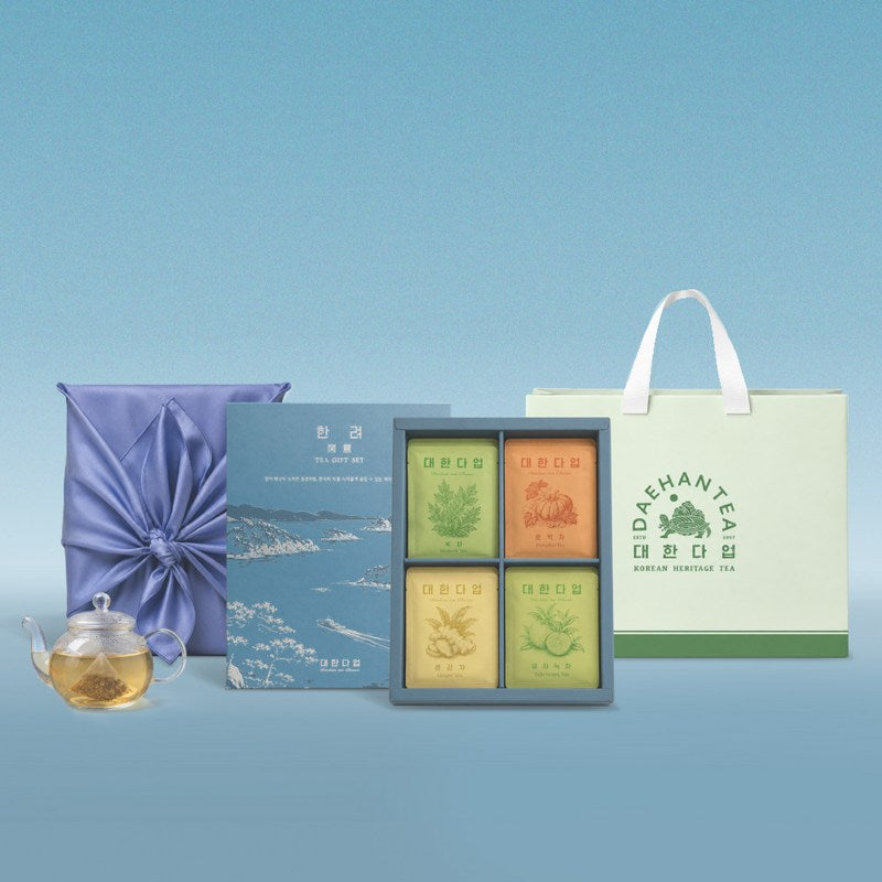 Coffret Hanryeo 11 thés traditionnels coréens