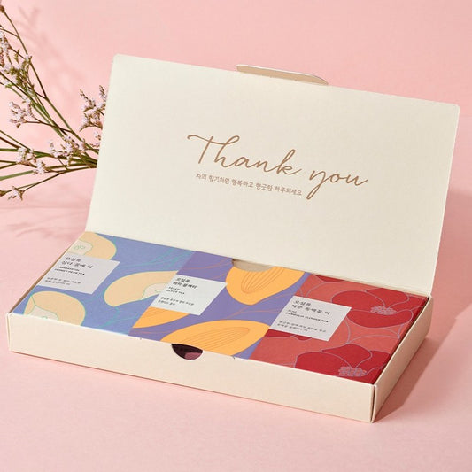 Détail du coffret OSULLOC Blooming Day