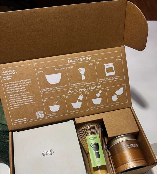 Coffret Cadeau Matcha Magpie & Tiger : 1 Matcha au Choix coffret