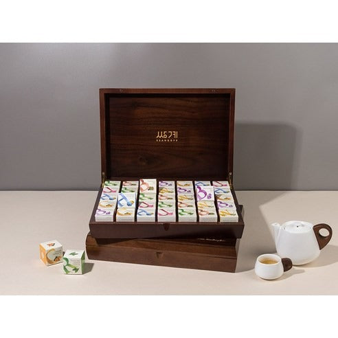 Coffret Prestige Cube Wood 35 devant