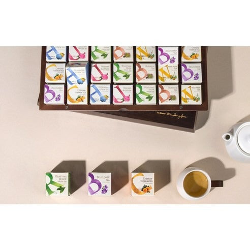 Coffret Prestige Cube Wood 35 vue de haut