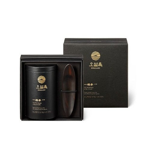 Coffret Prestige Illohyang Thé Vert d'Exception de Jeju boite
