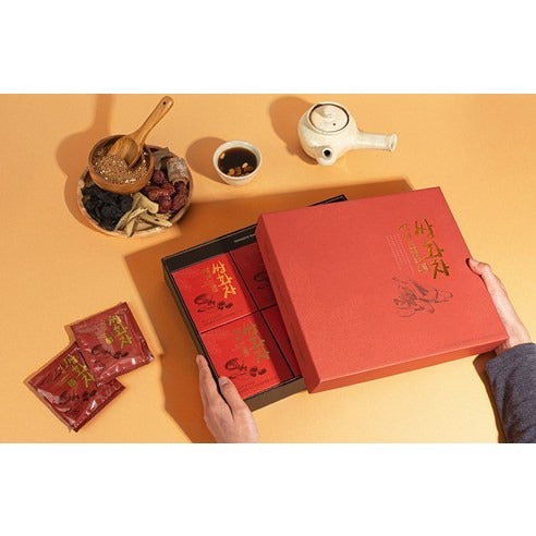Coffret Prestige Ssanghwa-Cha coffret vue de haut