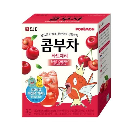 Damtuh Pokémon Kombucha Cerise Acidulée 30 Sticks (Magikarp)