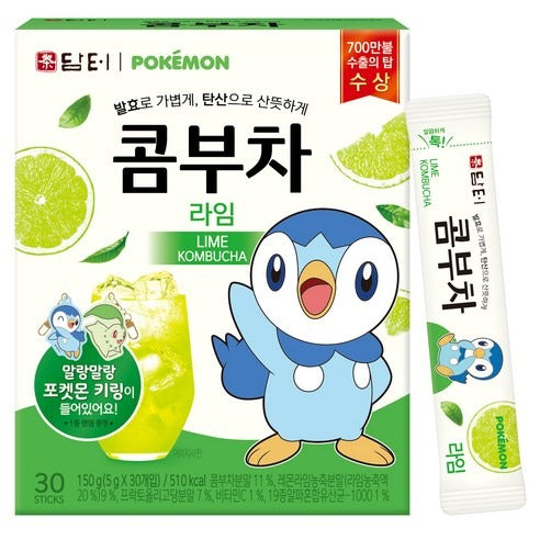Damtuh Pokémon Kombucha Lime 30 Sticks (Piplup)
