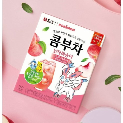 Damtuh Pokémon Kombucha Pêche Plate 30 Sticks (Sylveon)