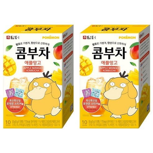 Damtuh Pokémon Kombucha Pomme Mangue 30 Sticks (Psyduck)