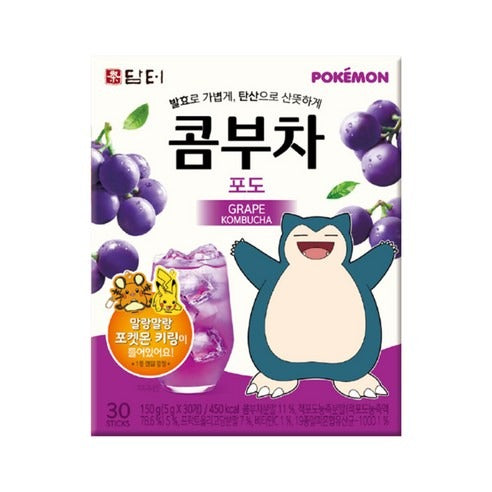Damtuh Pokémon Kombucha Raisin 30 Sticks (Snorlax)