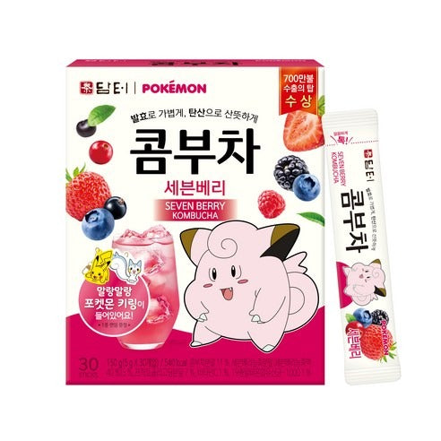 Damtuh Pokémon Kombucha Seven Berry 30 Sticks (Clefairy)