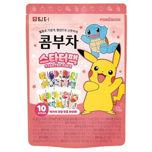 Damtuh Pokémon Kombucha Starter Pack 10 Saveurs