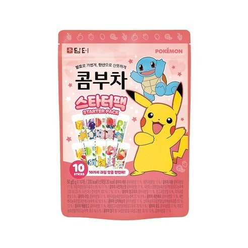 Damtuh Pokémon Kombucha Starter Pack 10 Saveurs