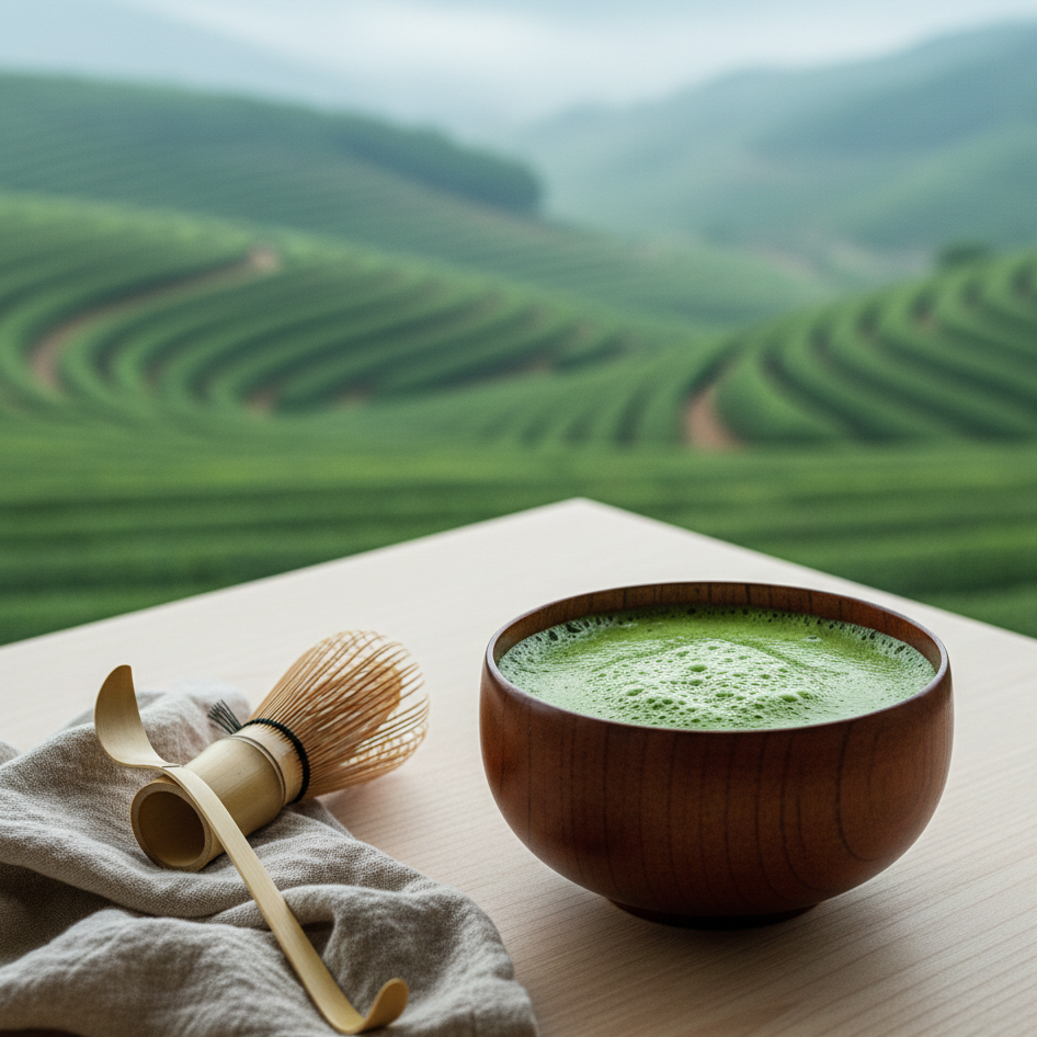 Matcha de Boseong  Éclat Biologique (보성 말차가루)