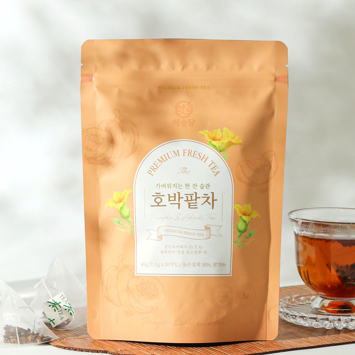 L'Équilibre Haesoldang  Infusion Potiron et Haricot Rouge sachet