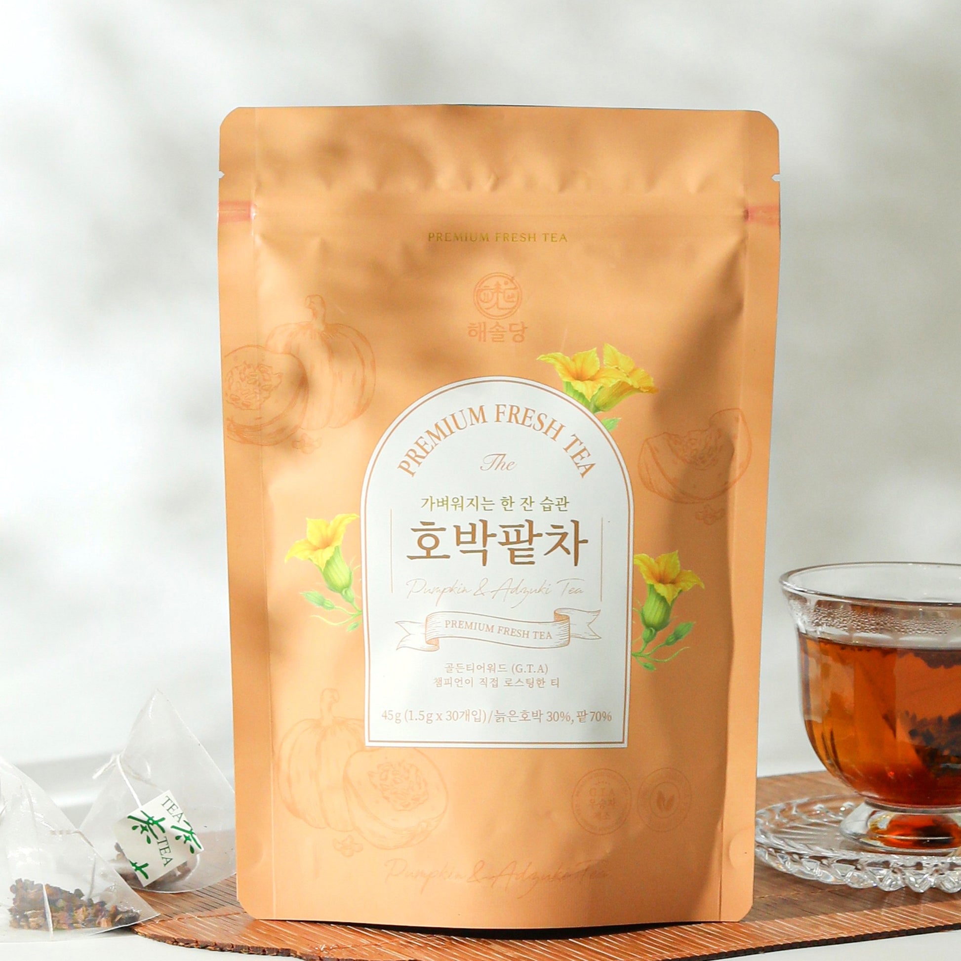 L'Équilibre Haesoldang  Infusion Potiron et Haricot Rouge sachet