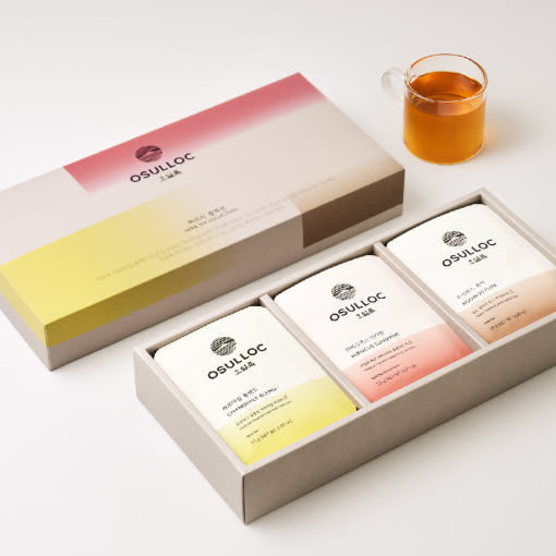 OSULLOC Herb Tea Collection 15p Set | Maison Boseong