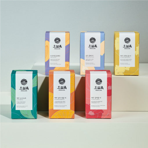 boites de OSULLOC Tea 20p Collection - Parfums au Choix