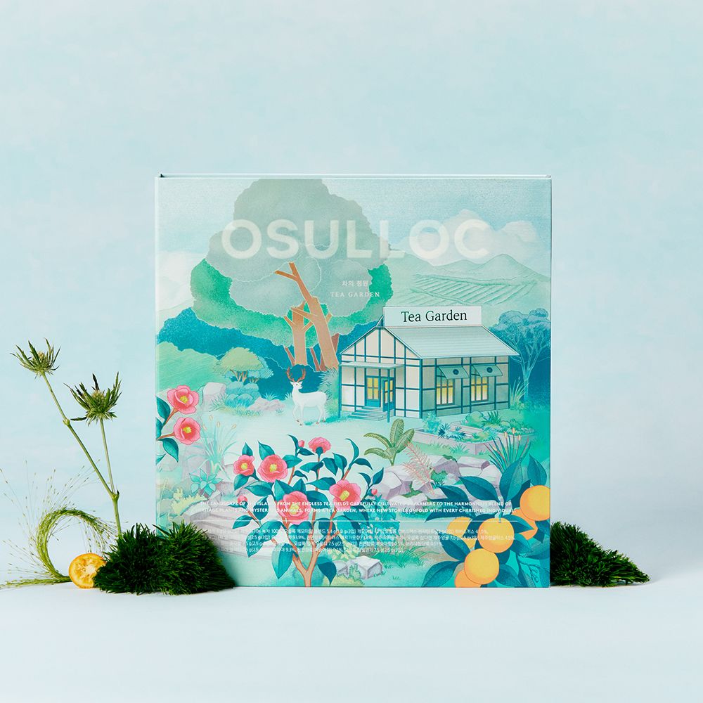 Coffret illustré OSULLOC Tea Garden Set 2025 