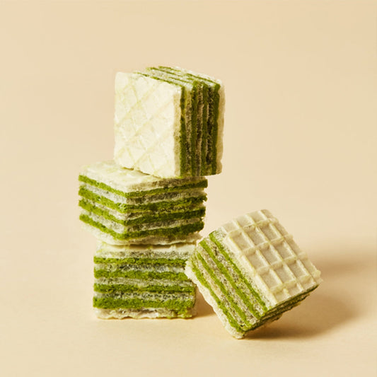 OSULLOC Green Tea Wafers Jeju 100g — Présentation | Maison Boseong