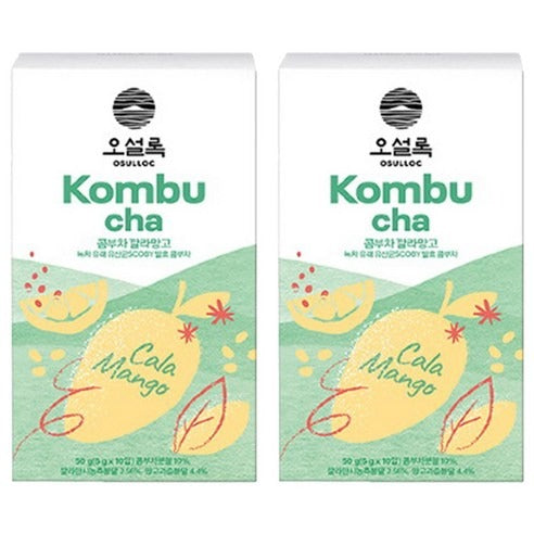 OSULLOC Kombucha Calamansi & Mangue 20 Sticks (2 pack de 10 sticks)