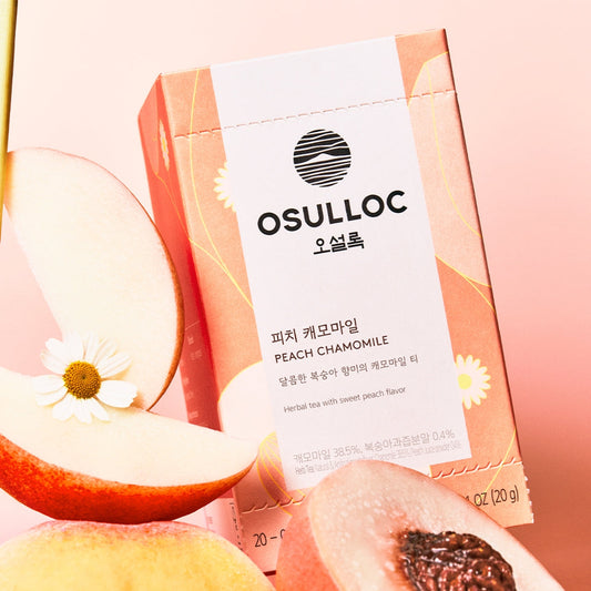 OSULLOC Peach Chamomile 20 sachets | Maison Boseong