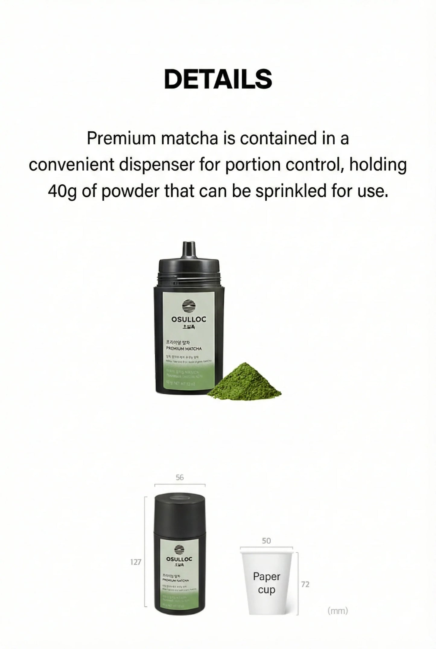 osulloc premium matcha powder