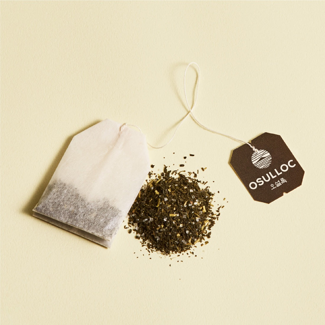 OSULLOC Canola & Apricot Tea 20 sachets — Présentation | Maison Boseong