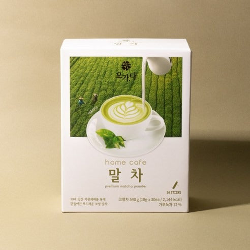 Ogada Matcha Latte Premium Home Cafe — Détail produit | Maison Boseong