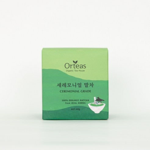 Orteas Matcha Cérémonial Bio Jeju boite