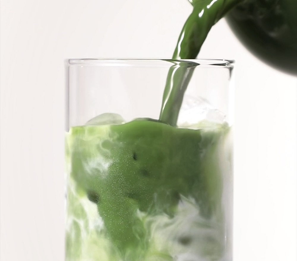 verre de Poudre de Ssuk Premium Armoise Coréenne pret a consommer